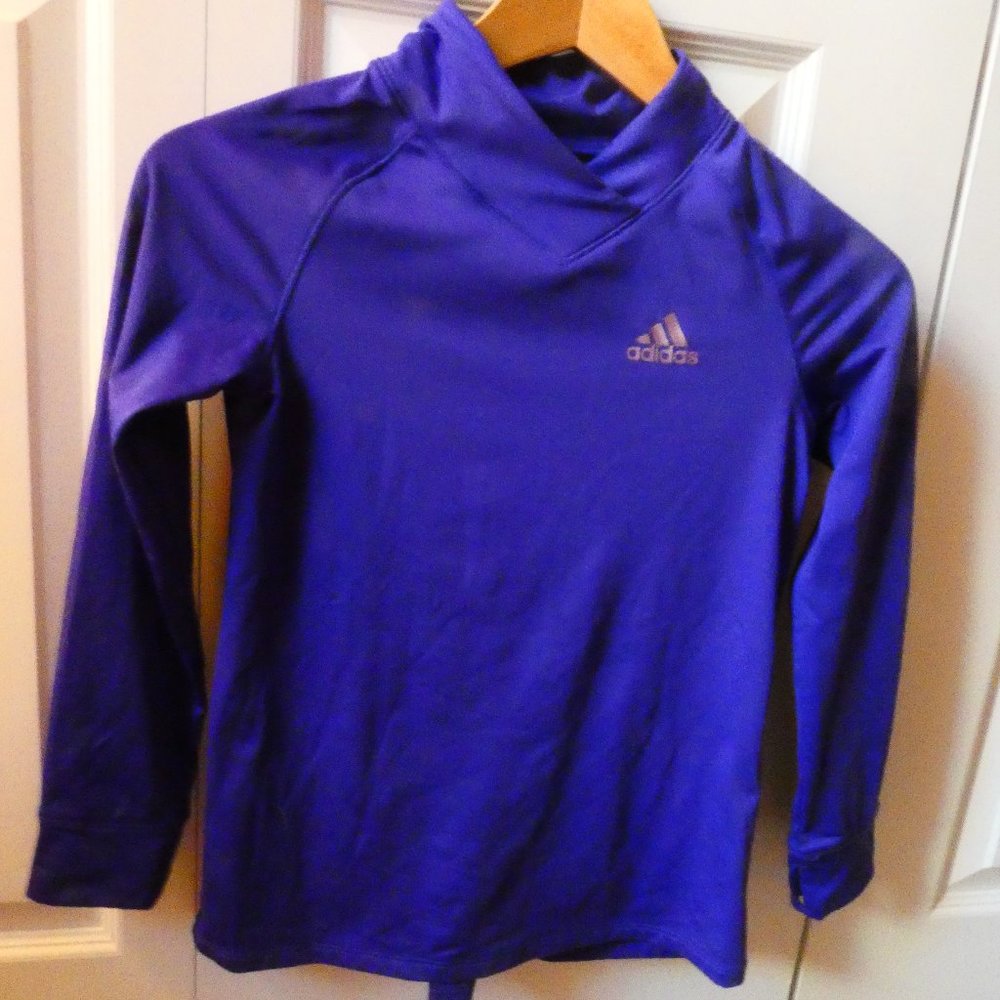 Adidas Girls Athletic Top Size M